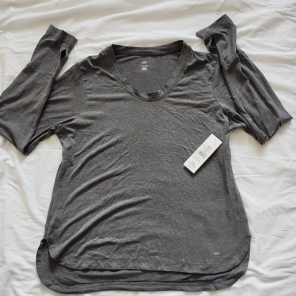 Leg3Nd Tops - Leg3nd Gray Women's Long Sleve Top